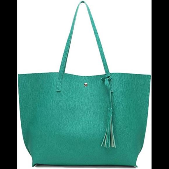 Designer Purses and Handbags for Women, Large Faux Leather Shoulder Bag Tote Bag - Picture 1 of 6